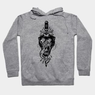 Black Panther head Hoodie